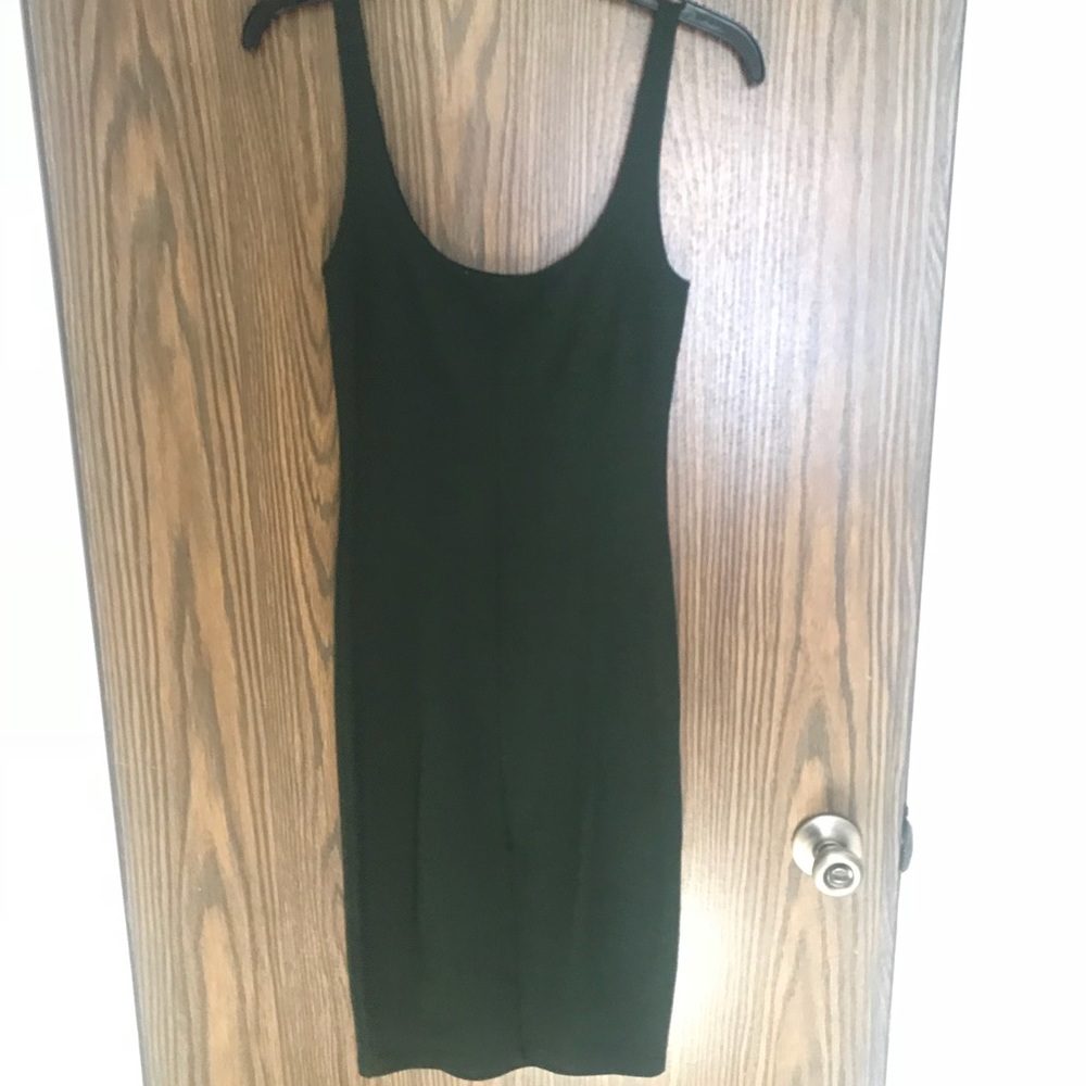 Dark green dress